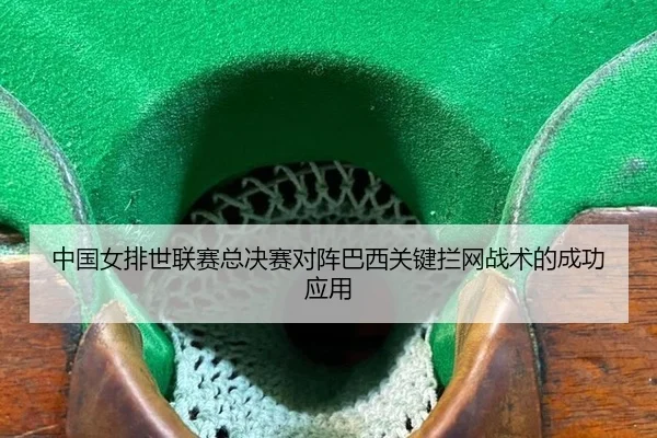 中国女排世联赛总决赛对阵巴西关键拦网战术的成功应用